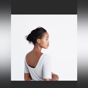 Madewell chorus, scoop back tea, extra small